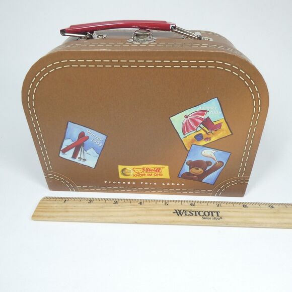 Steiff Suitcase Box Empty for Fynn 8" Wide - Picture 9 of 9